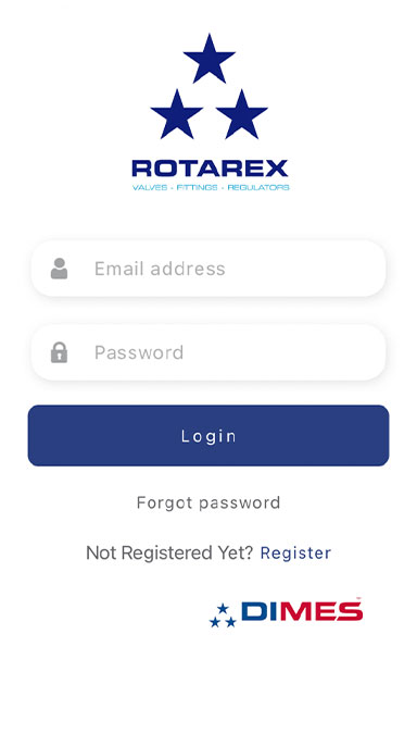Create you account (in-app registration is mandatory)
