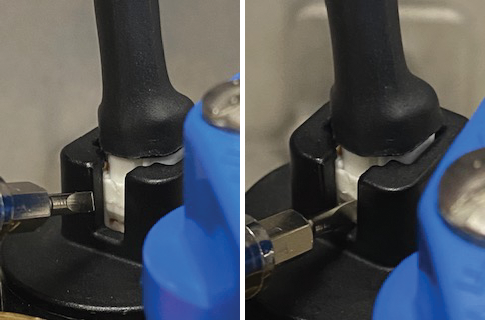 The plug cannot be removed from the sensor.