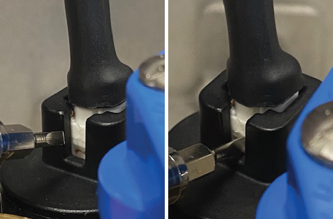The plug cannot be removed from the sensor.