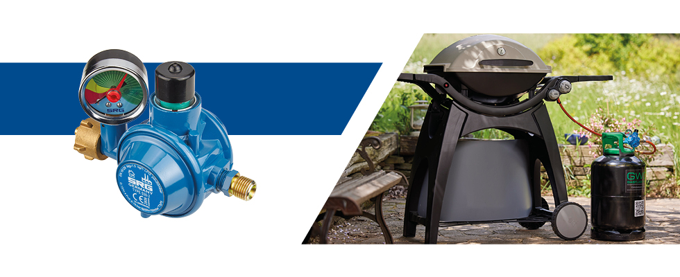 Regolatore Gas Rotarex 50 Mbar - Per Bombole GPL, Con Manometro E Sicurezza - Foto 4