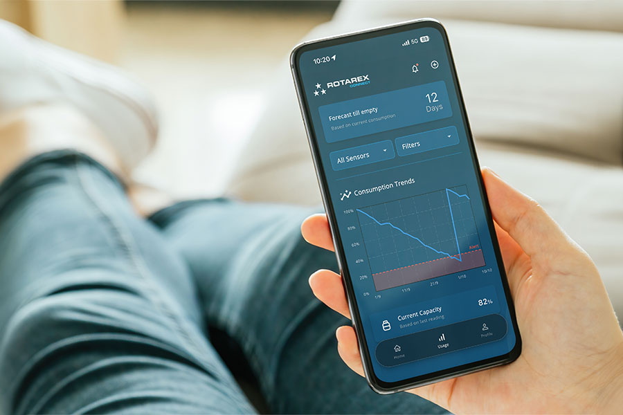 Monitor Your LPG Anytime with Rotarex Connect