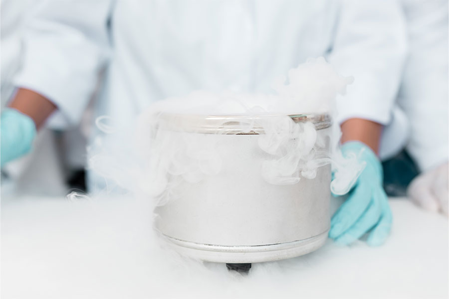 What is a cryogenic electronic level gauge?