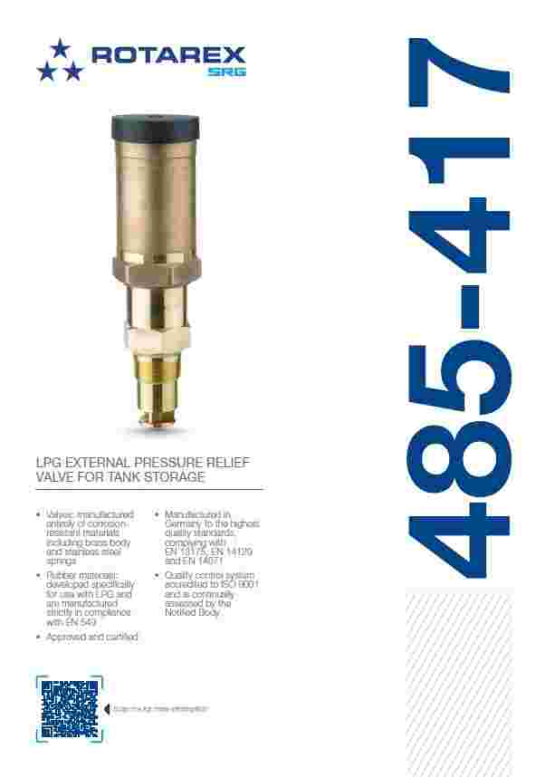 Safety valve 485-417