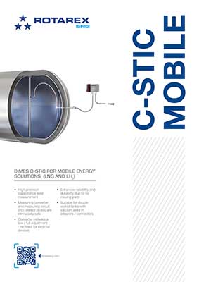 Capacitance measurement system C-Stic mobile