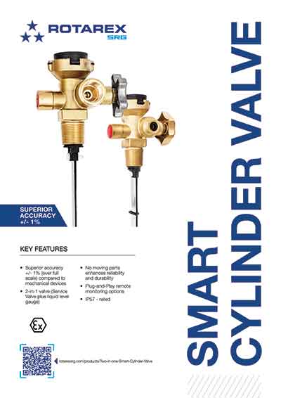 Electronic level gauge smart valve series 462