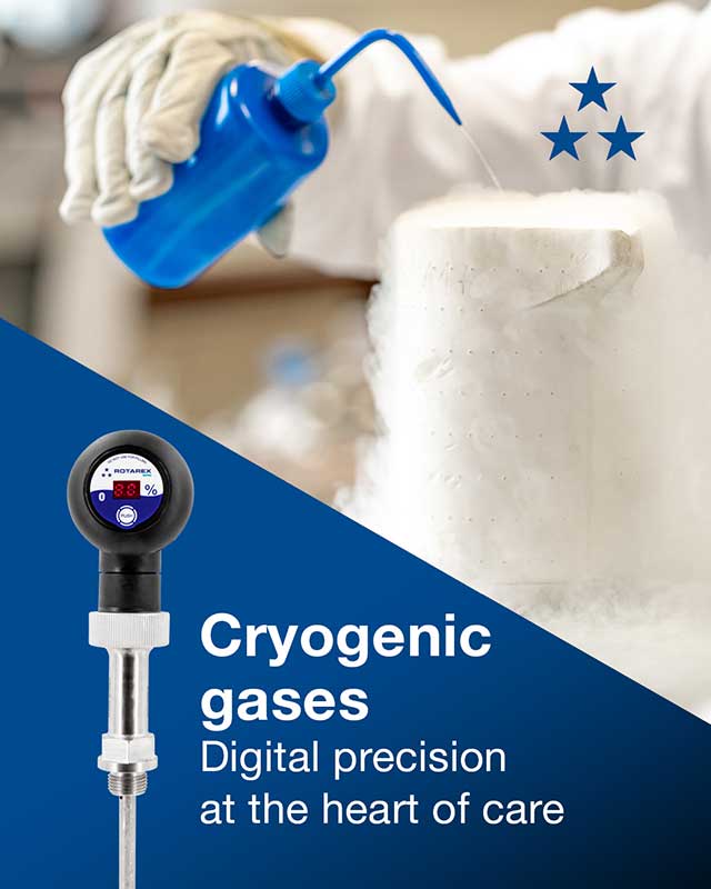 Cryogenic gases in the medical industry: critical applications and the key role of digital measurement Cryogenic gases in the medical industry: critical applications and the key role of digital measurement